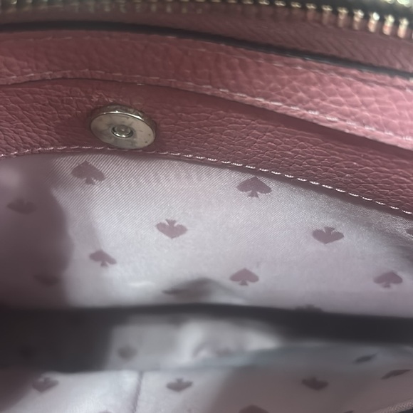 Kate Spade Leila pomegranat large wallet purse set pebbled leather - Picture 13 of 15